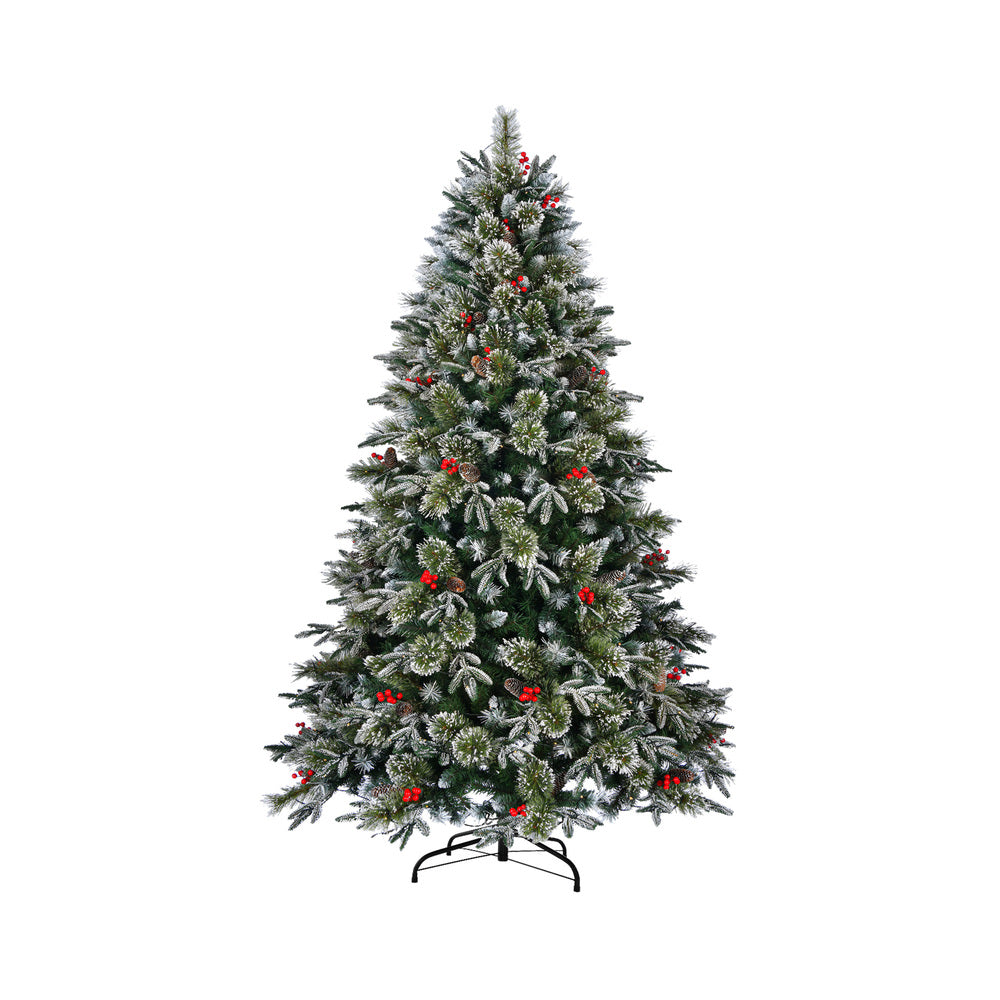 Mazam LED Christmas Tree 1.8M 6FT Green White 790 Tips-Christmas Tree-PEROZ Accessories