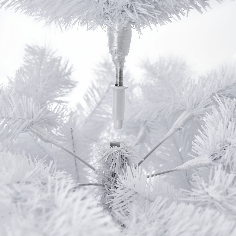 Tinseltown White Christmas Tree 1.8M 6FT 650tips-Christmas Tree-PEROZ Accessories