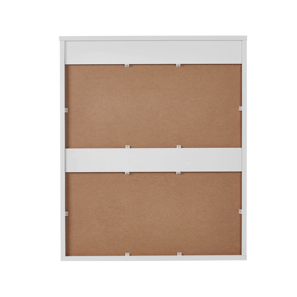 Oikiture 3 Chest of Drawers Cabinet Bedroom Dresser Night Stand White-Chest of Drawers-PEROZ Accessories