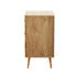Oikiture 3 Chest of Drawers Tallboy Natural-Chest of Drawerss-PEROZ Accessories