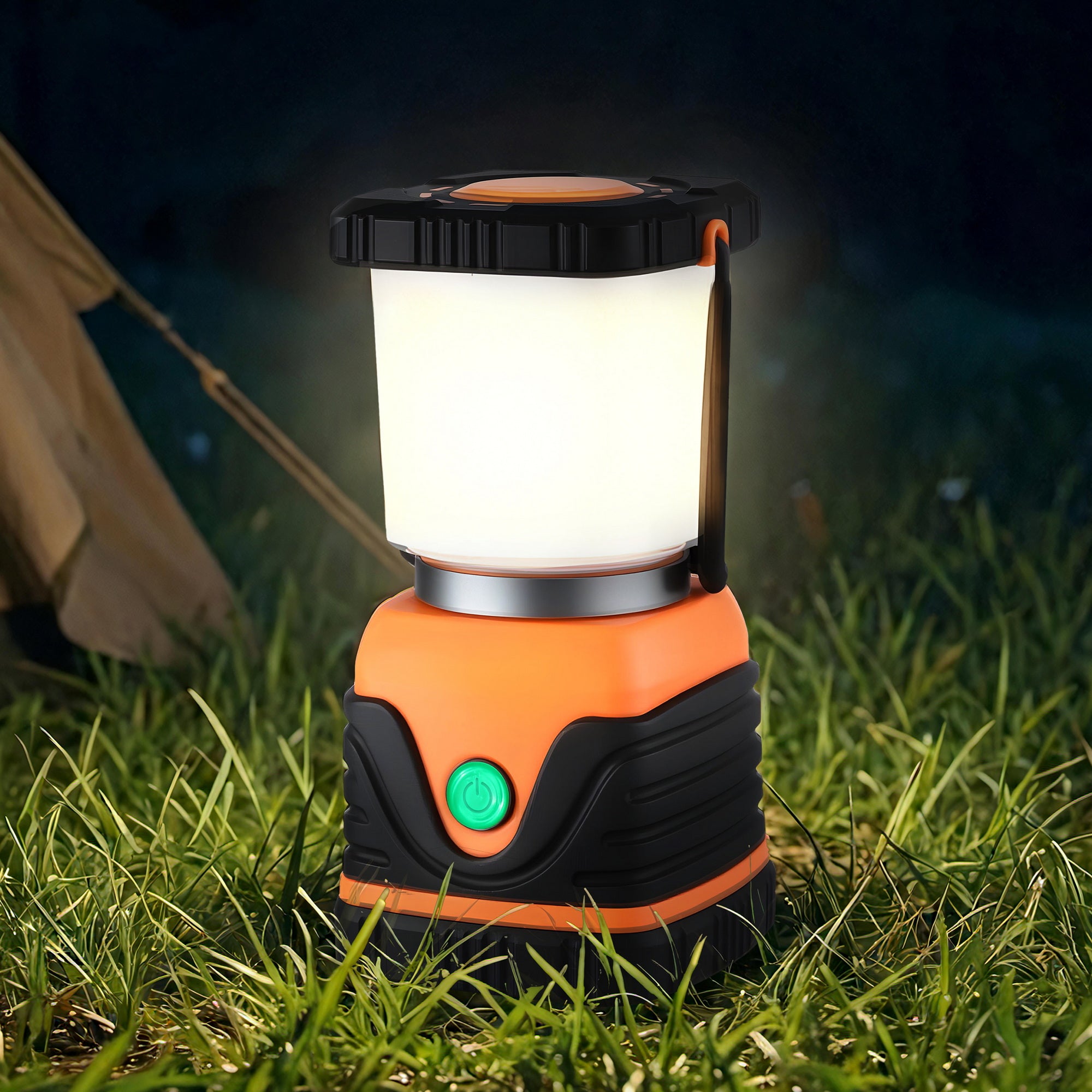 Weisshorn 2-Pack LED Camping Lanterns, 1000LM Super Bright Waterproof Portable Emergency Tent Lights-Outdoor Recreation > Camping > Camping Lights & Lanterns-PEROZ Accessories