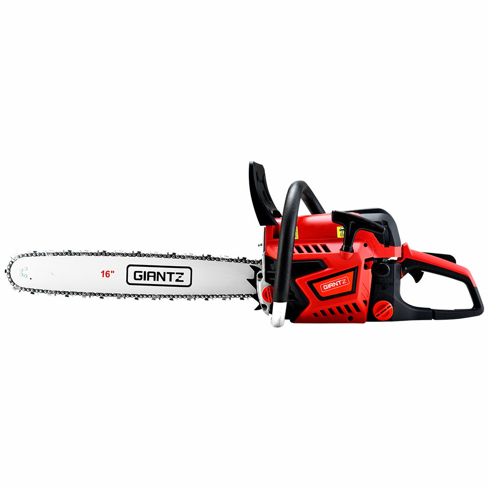 Giantz Chainsaw Petrol 45CC 16" Bar Commercial E-Start Pruning Chain Saw 1.7kW-Tools > Power Tools-PEROZ Accessories