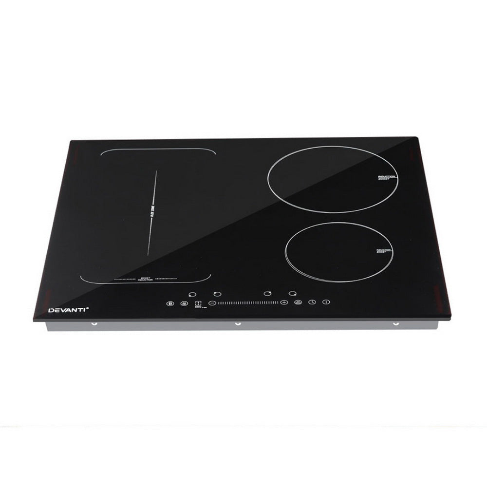 Devanti Induction Cooktop 60cm Electric Cooker-Appliances > Kitchen Appliances > Cooktops & Stoves-PEROZ Accessories