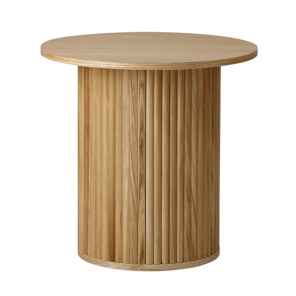 Oikiture Coffee Table Side End Tables Natural-Coffee Table-PEROZ Accessories