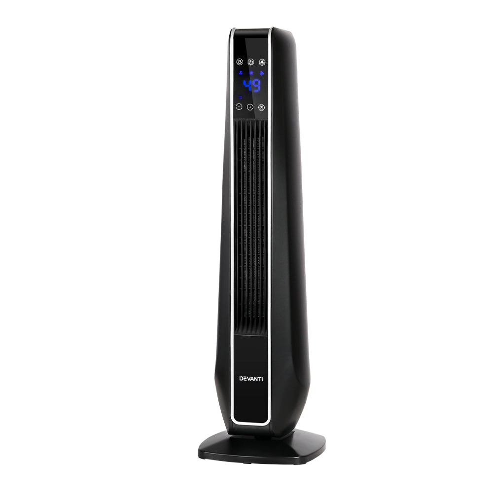 Devanti Electric Ceramic Tower Heater 2400W-Heaters-PEROZ Accessories