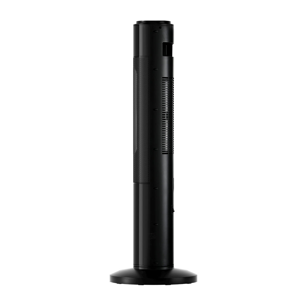 Devanti Ceramic Tower Heater 3D Flame 2000W-Heaters-PEROZ Accessories