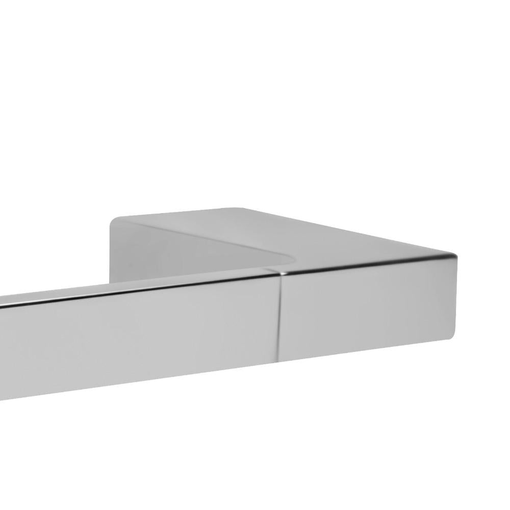 Towel Bar Holder Ring Square Brass Bathroom Accessories Chrome-Tower Ring-PEROZ Accessories