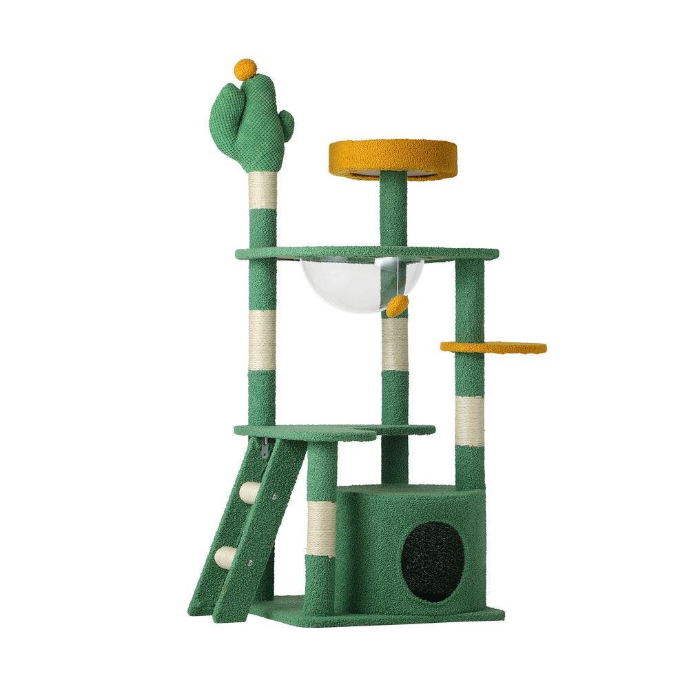 Alopet Cat Tree Tower Scratching Post 130cm Furniture Scratcher Pet Condo House-Cat Trees-PEROZ Accessories