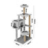 Alopet 140cm Cat Tree, Grey Cat Tower Cat Scratching Post-Cat Trees-PEROZ Accessories