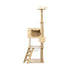 Alopet 162cm Wooden Cat Tree with Ladder, Cat Condo and Scratching Post Cat Tower-Cat Trees-PEROZ Accessories