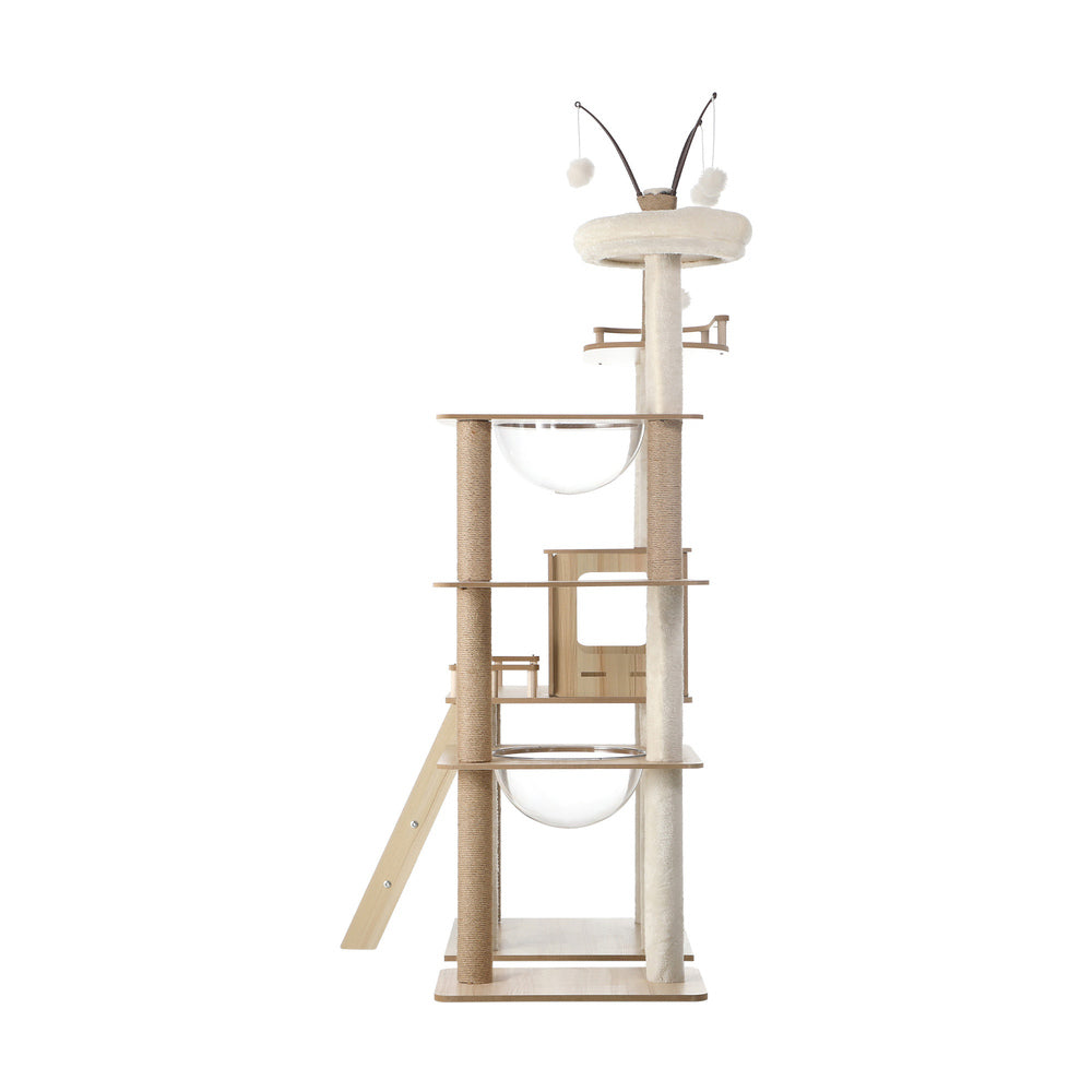 Alopet Large Cat Tree Wood Scratcher Condo House Bed 172cm-Cat Trees-PEROZ Accessories