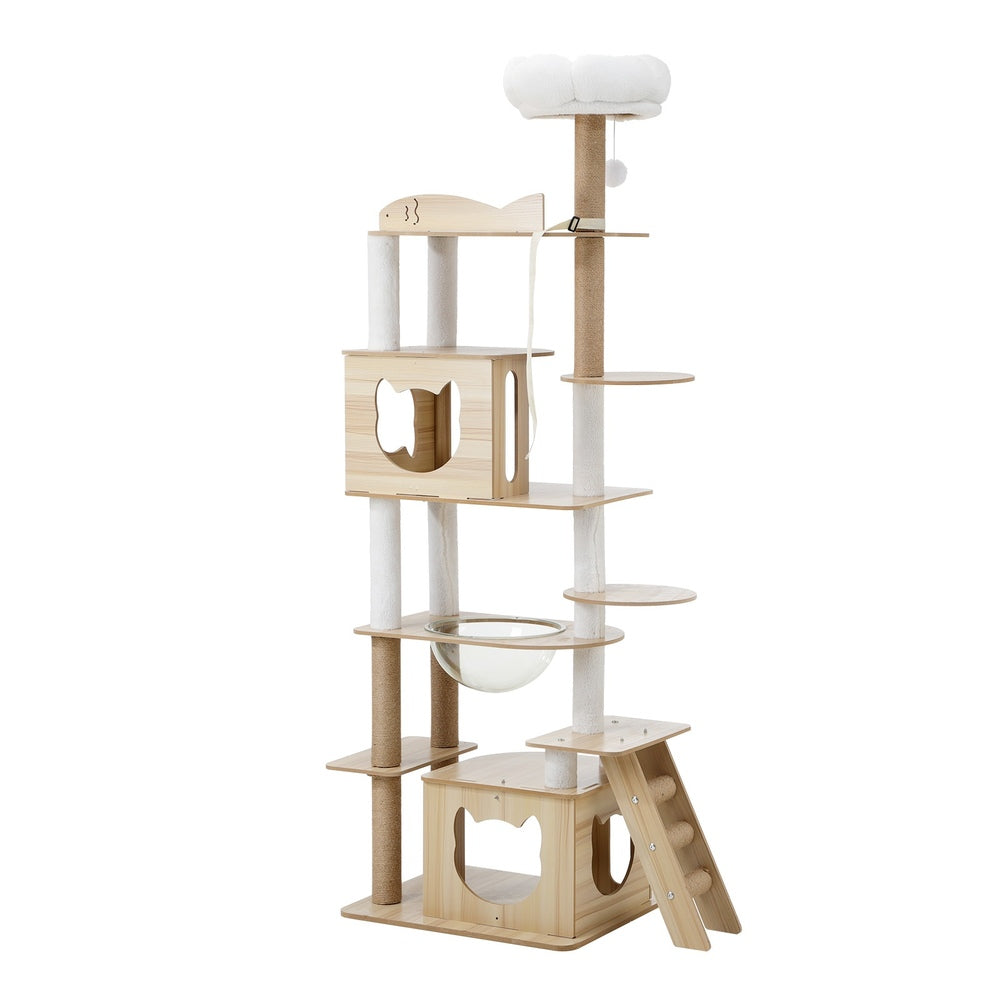 Alopet Cat Tree Tower Scratching Post Scratcher 190cm-Cat Trees-PEROZ Accessories