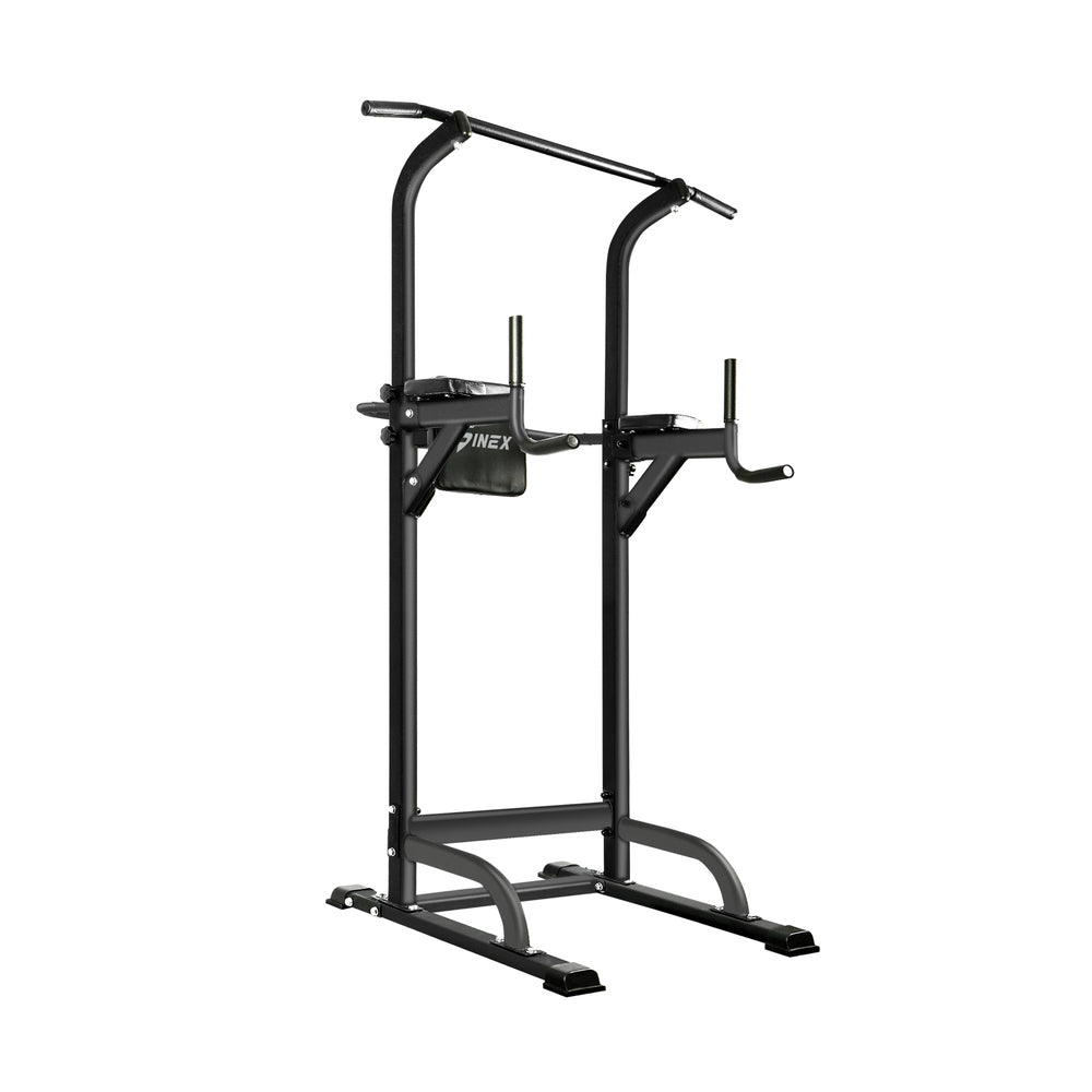 Finex Power Tower Chin Up Bar Station Weight Bench Push Pull Up Knee Raise Gym-Chin Up Tower-PEROZ Accessories