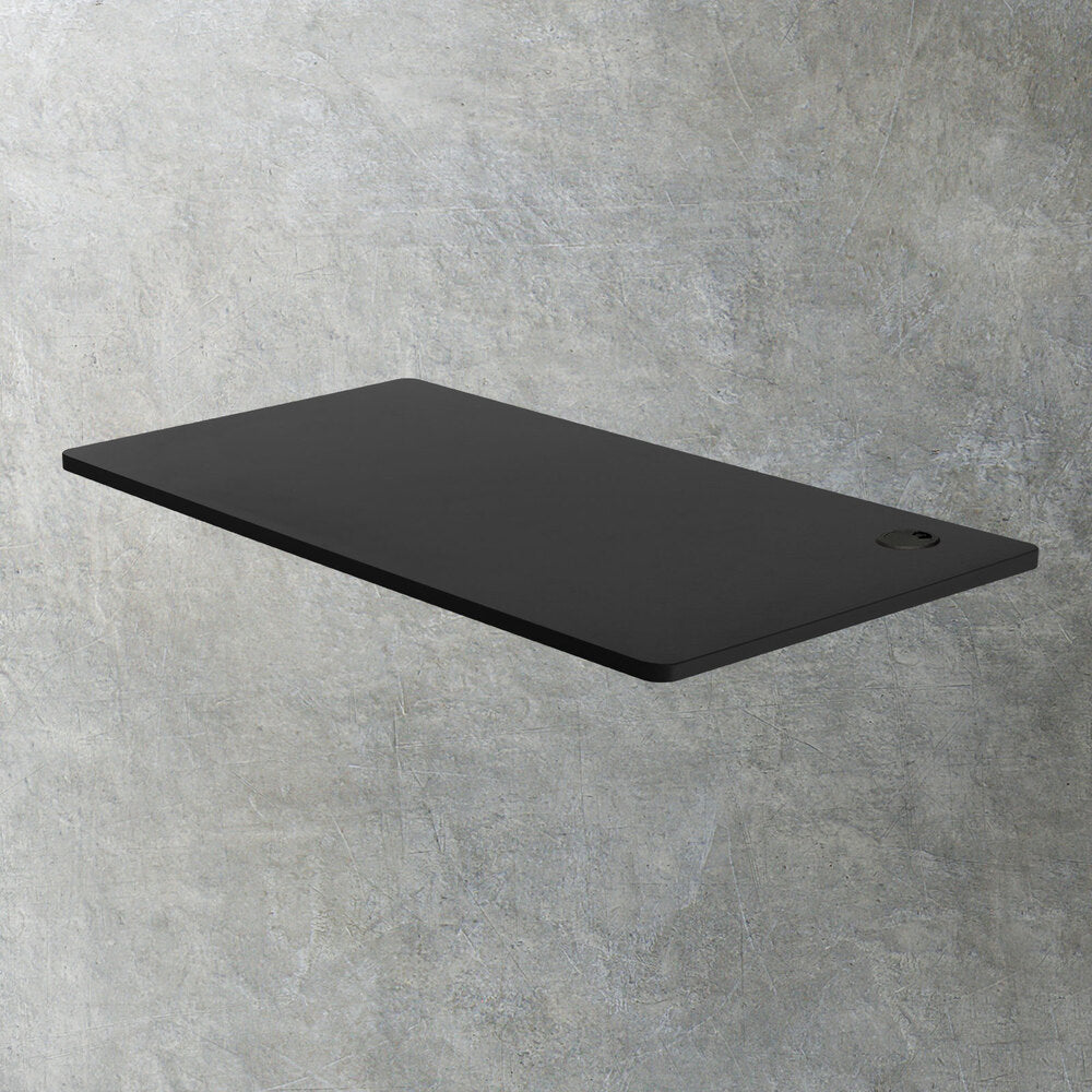 Oikiture Standing Desk Top Adjustable Electric Desk Board Computer Table Black-Office Desks-PEROZ Accessories