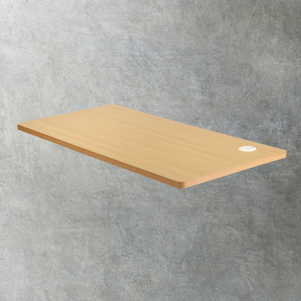 Oikiture Standing Desk Top Adjustable Electric Desk Board Computer Table OAK-Office Desks-PEROZ Accessories
