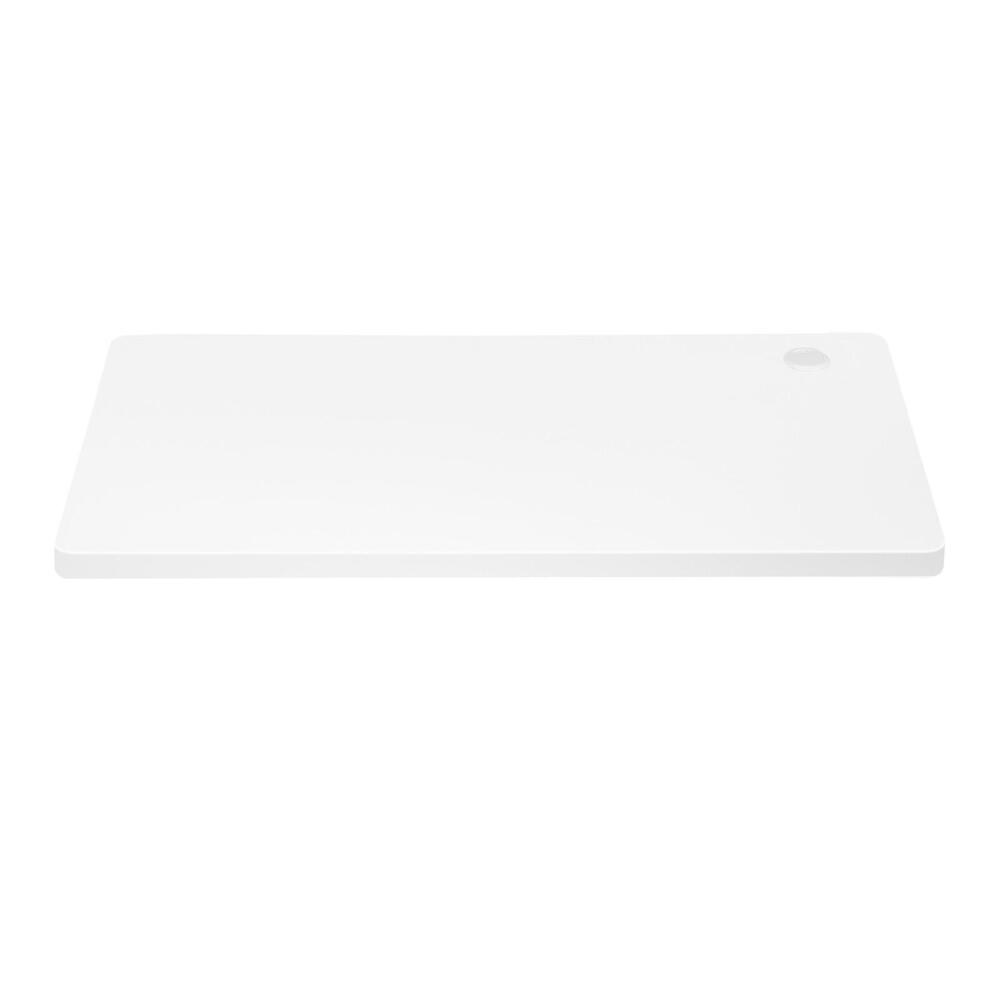 Oikiture Standing Desk Top Adjustable Electric Desk Board Computer Table White-Office Desks-PEROZ Accessories