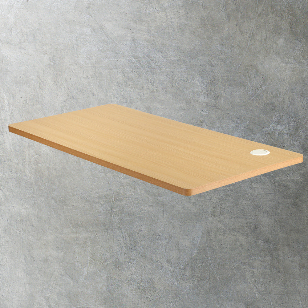 OIKITURE Standing Desk Top Adjustable Tabletop Sit Stand Desk Top OAK-Office Desks-PEROZ Accessories