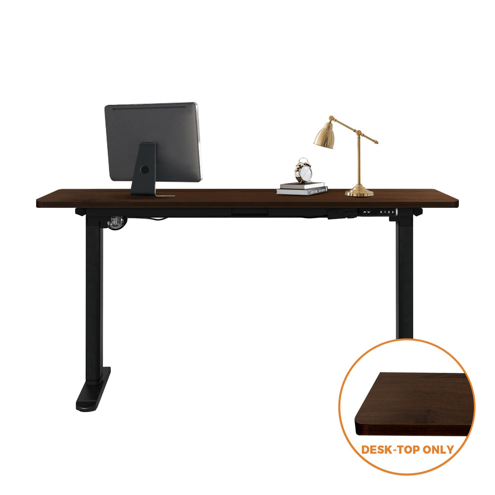 OIKITURE 160cm Standing Desk Top Adjustable Tabletop Sit Stand Desk Top WN-Office Desks-PEROZ Accessories
