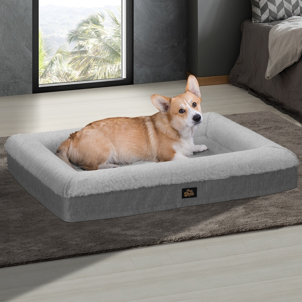 Alopet Orthopedic Dog Bed Washable X Large-Dog Beds-PEROZ Accessories