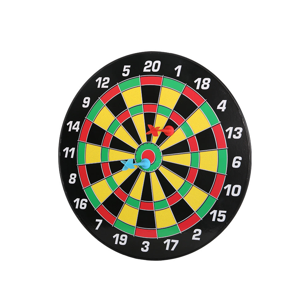 16" Magnetic Dartboard Dart Board 6 Darts Kid Adult Family Party Game Gift Toy-Gift & Novelty > Games-PEROZ Accessories