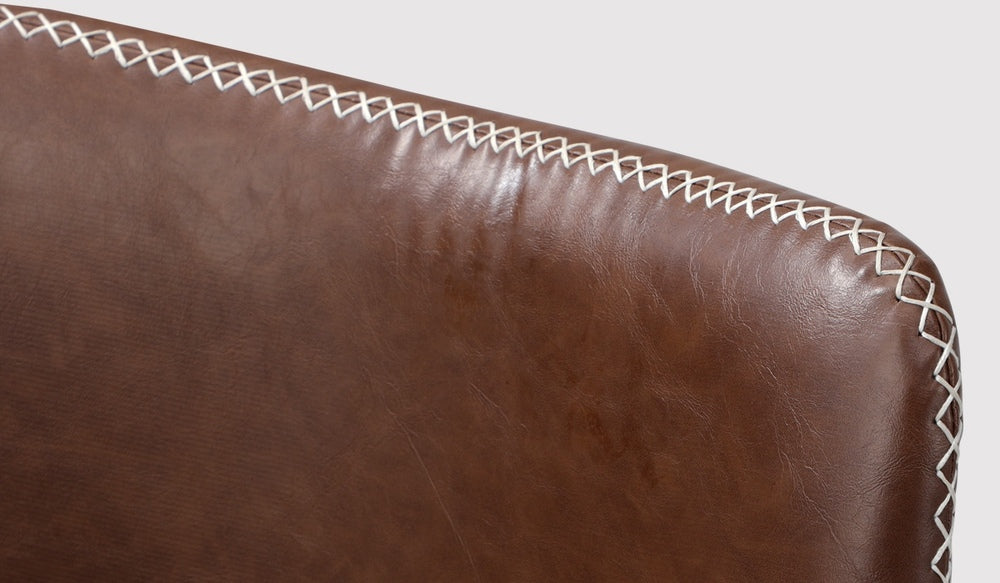 Oikiture 2x Dining Chairs Lounge Retro Padded Seat PU Brown-Dining Chair-PEROZ Accessories