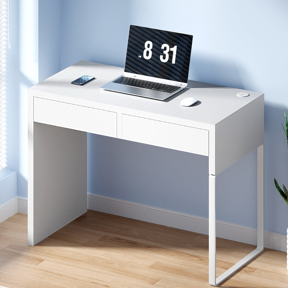 Artiss Computer Desk Drawer White-Furniture > Office-PEROZ Accessories