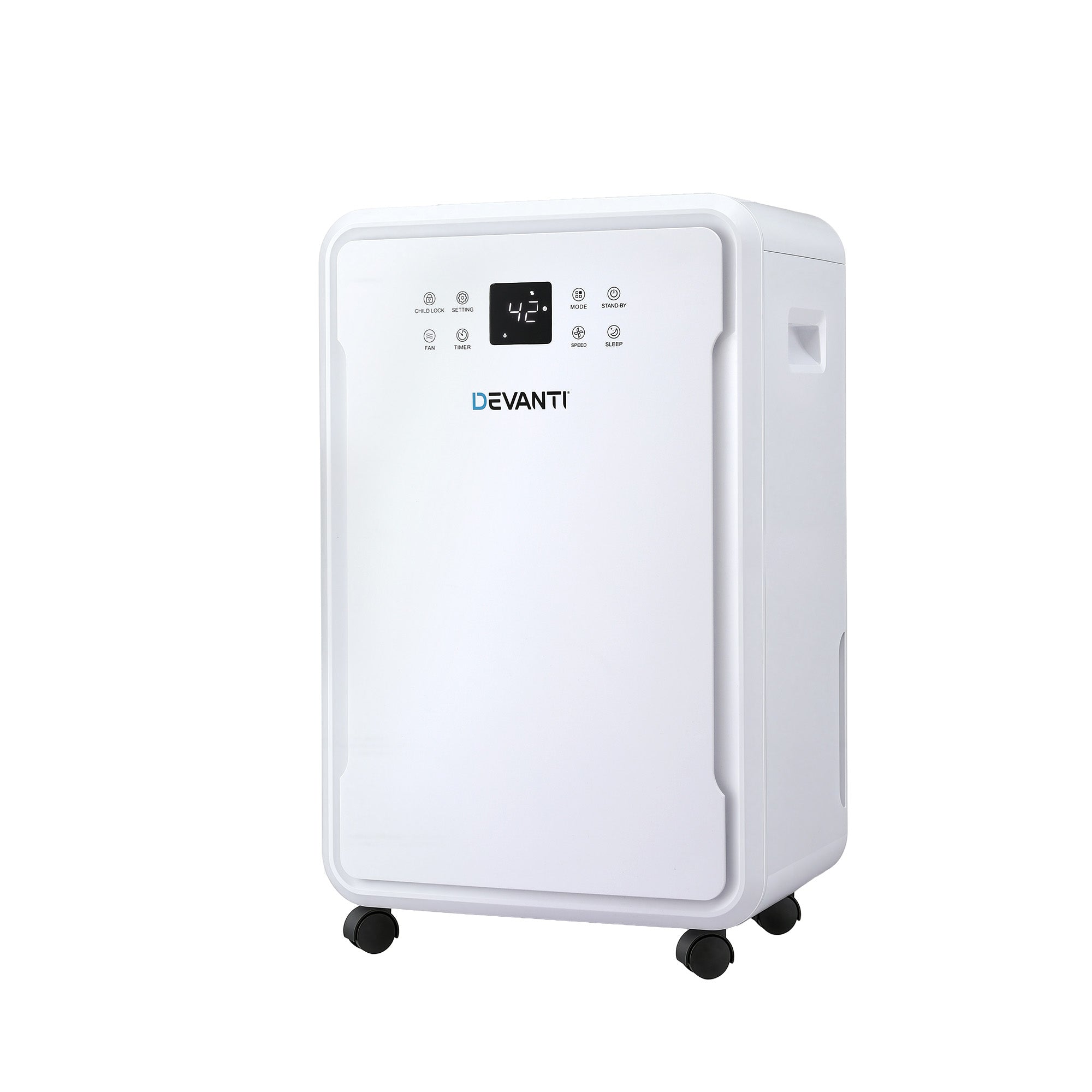 Devanti 50L/Day Dehumidifier Home Air Dryer Mould Moisture 8.5L Tank-Appliances > Aroma Diffusers & Humidifiers > Dehumidifiers-PEROZ Accessories
