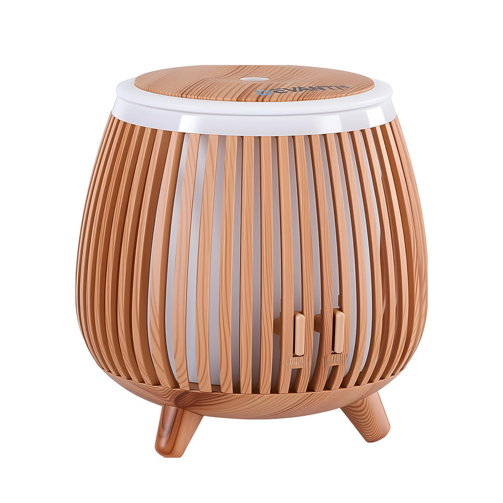 Devanti Ultrasonic Aroma Diffuser Aromatherapy 140ml LED Lights Iron Humidifier Forest Deep Wood-Appliances > Aroma Diffusers & Humidifiers > Aroma Diffusers-PEROZ Accessories