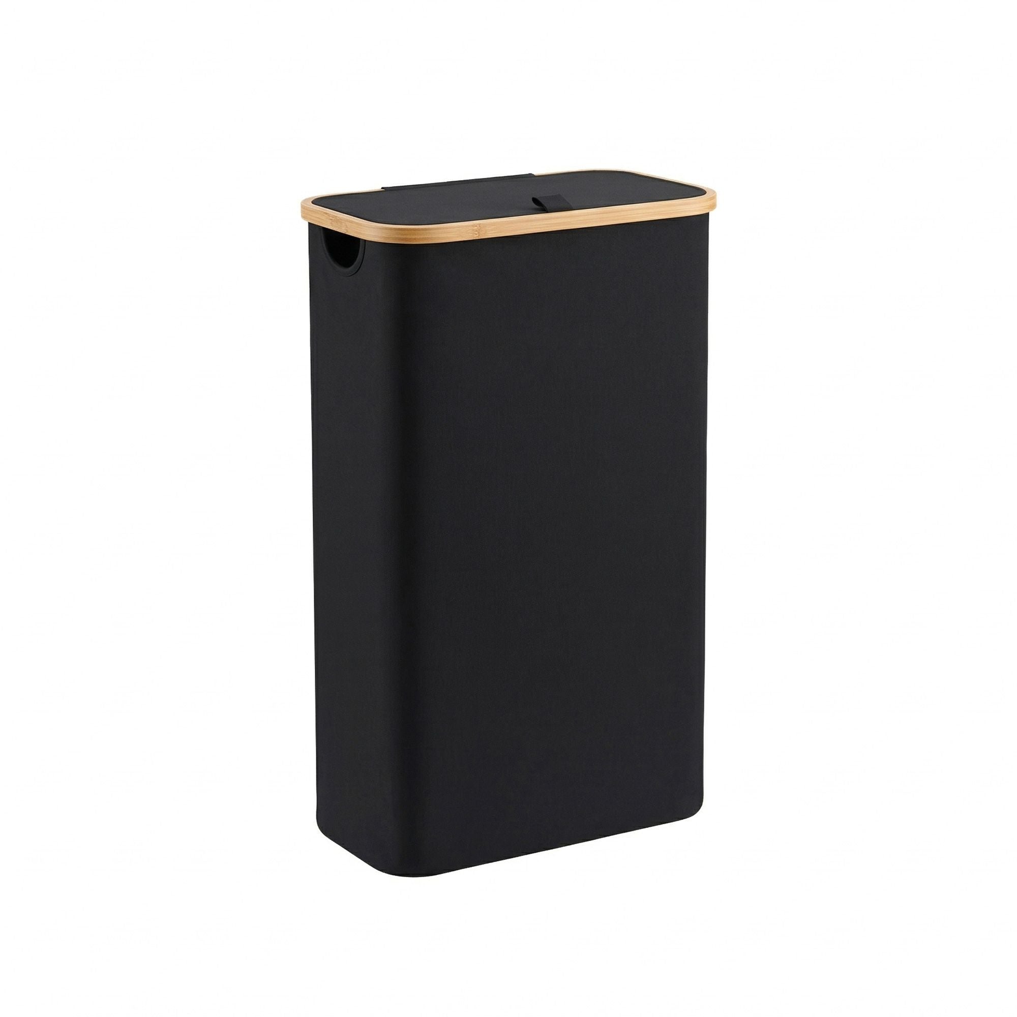 Artiss Laundry Basket with Removable Bag Foldable Black-Home & Garden > Laundry & Cleaning > Laundry Baskets-PEROZ Accessories