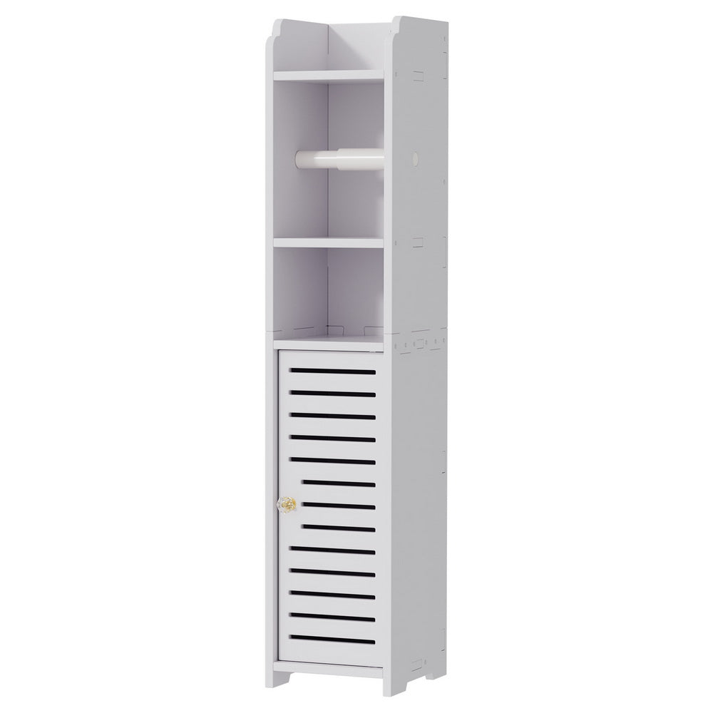 Artiss Bathroom Cabinet Toilet Roll Holder Tissue Organizer 3 Tier Floor Cabinet-Furniture > Bathroom-PEROZ Accessories