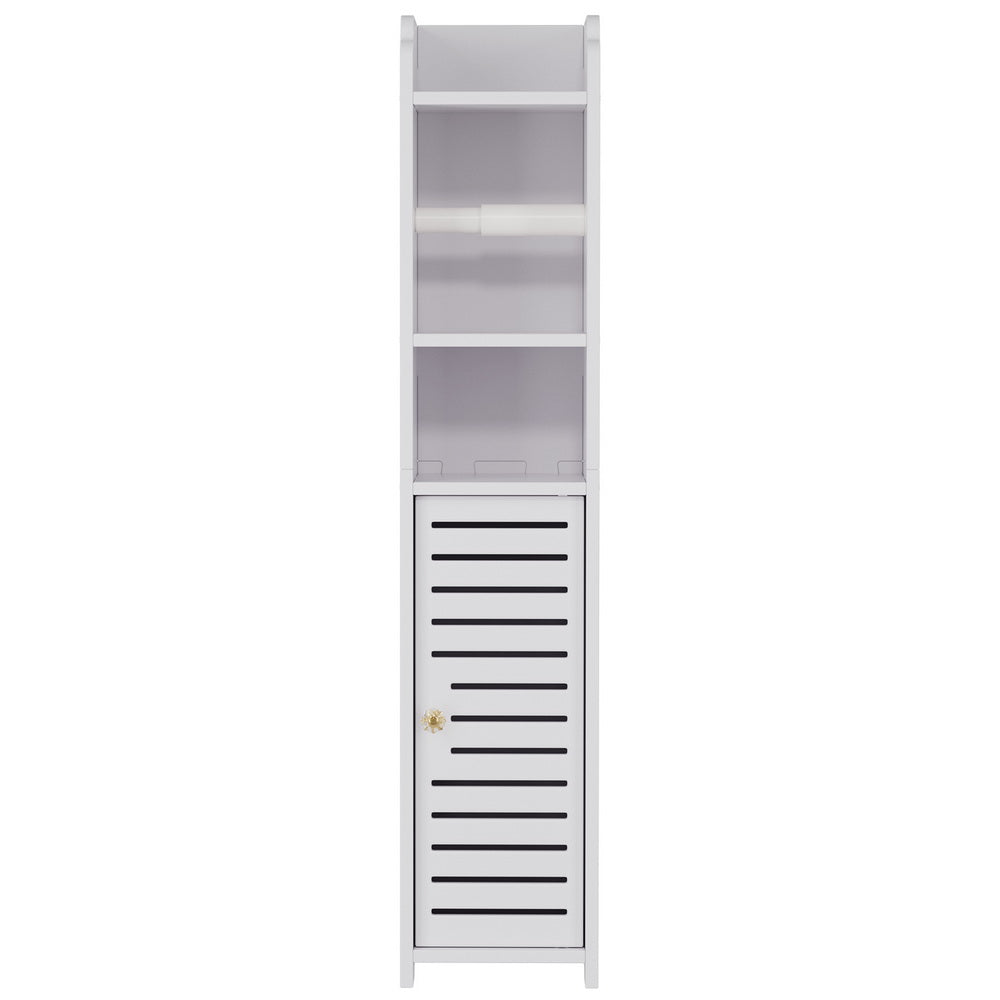 Artiss Bathroom Cabinet Toilet Roll Holder Tissue Organizer 3 Tier Floor Cabinet-Furniture > Bathroom-PEROZ Accessories