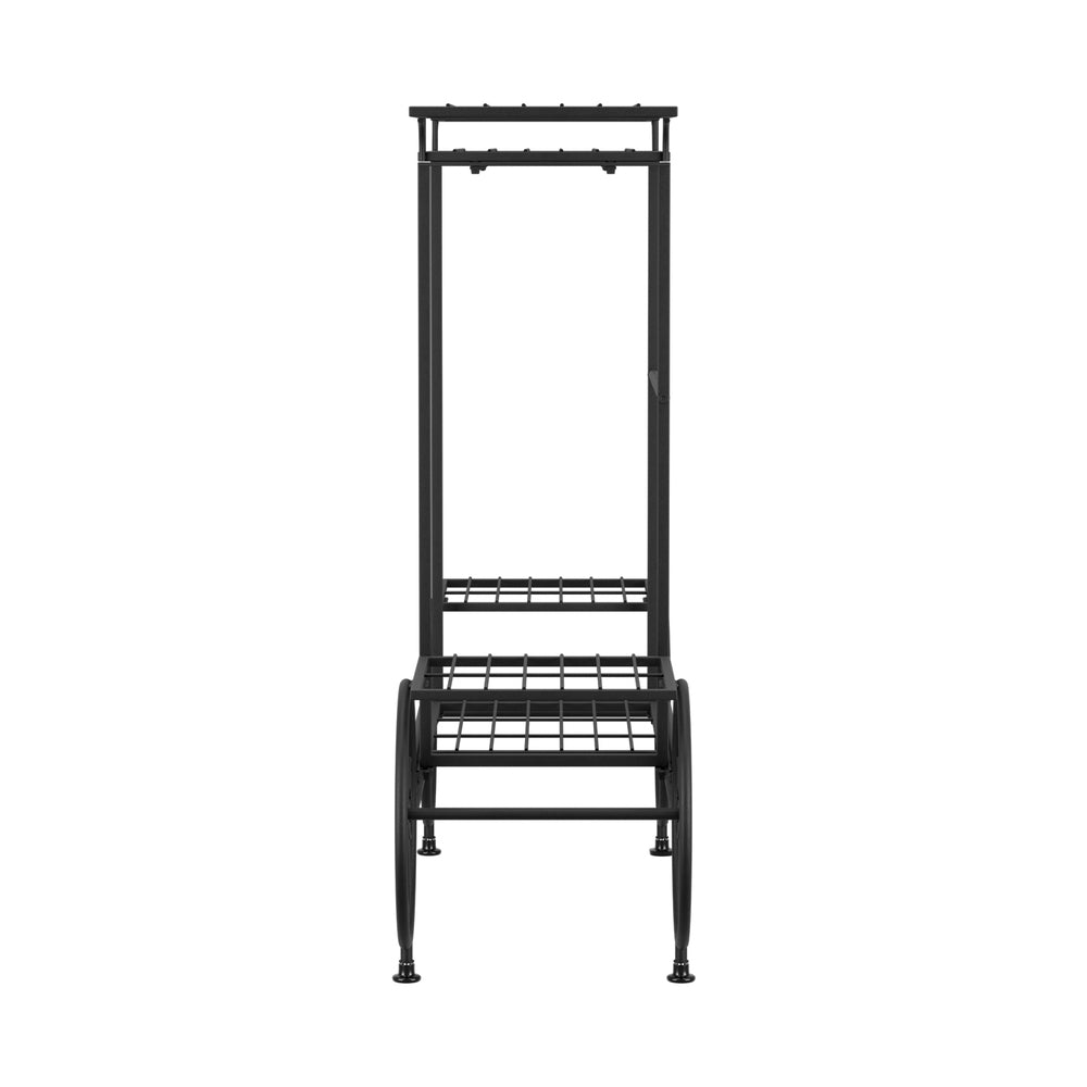 Artiss Plant Stand 6 Tier Iron 4 Wheeler-Furniture > Living Room-PEROZ Accessories
