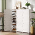 Artiss Shoe Rack DIY 12 Storage Cube Stackable White-Shoe Storage Cabinets-PEROZ Accessories