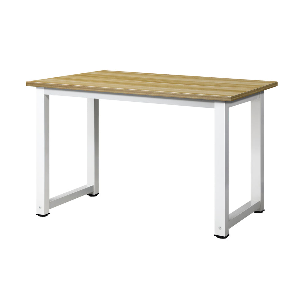 Oikiture Computer Desk Office Table Home Workstation Study Laptop Desks 120cm-Office Desks-PEROZ Accessories
