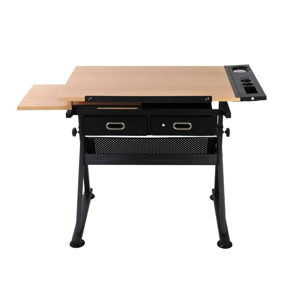 Artiss Drawing Desk Drafting Table-Furniture > Office-PEROZ Accessories