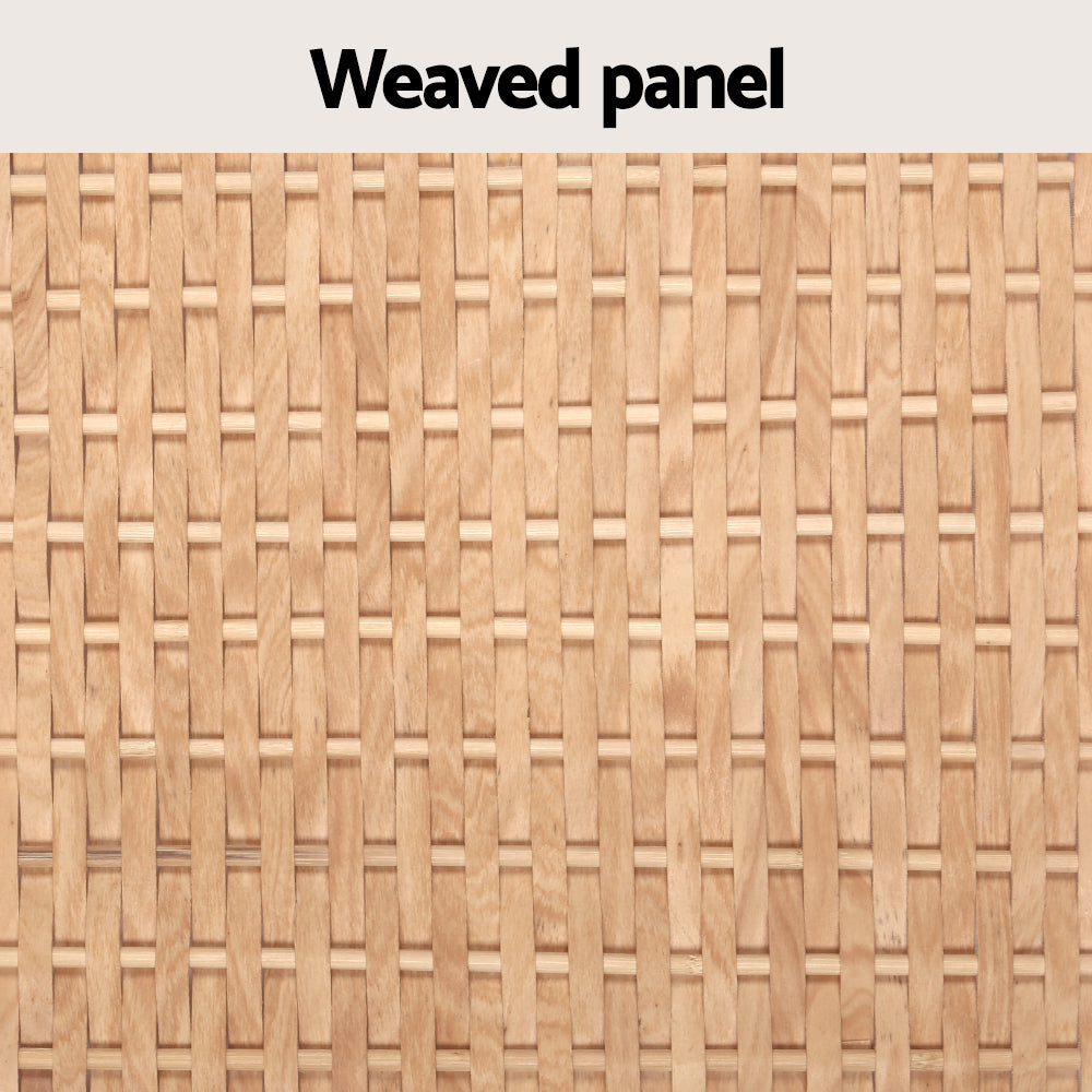 Artiss Laundry Hamper Bathroom Storage Cabinet Wooden Organiser Bag Clothes-Furniture > Bathroom-PEROZ Accessories