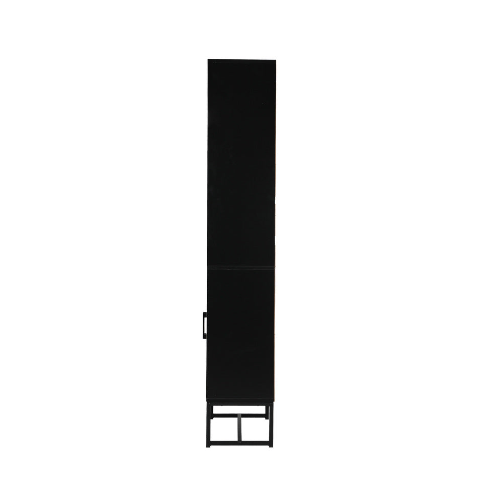 Oikiture Display Shelf 5-Tier Storage Shelves Bookcase Cupboard-Display Shelf-PEROZ Accessories