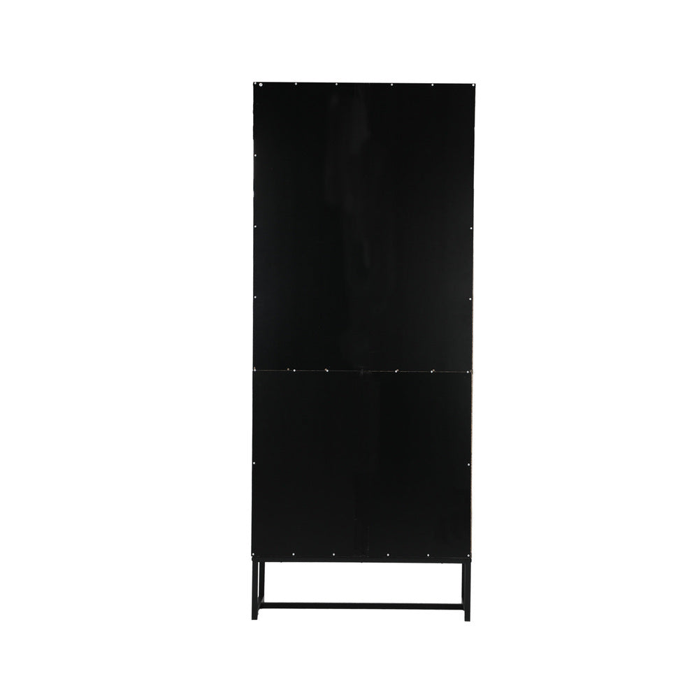 Oikiture Display Shelf 5-Tier Storage Shelves Bookcase Cupboard-Display Shelf-PEROZ Accessories