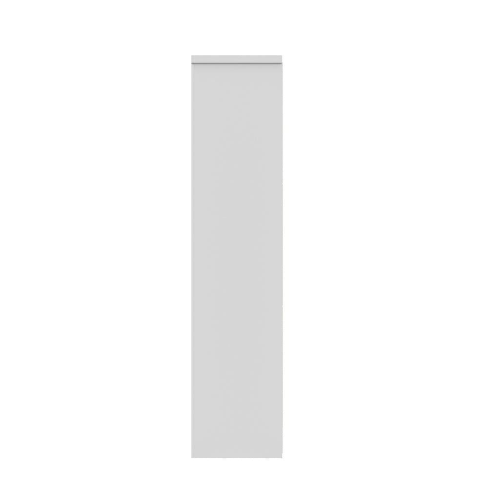 Oikiture Bookshelf Display Shelves Unit Storage Organizer White-Display Shelf-PEROZ Accessories