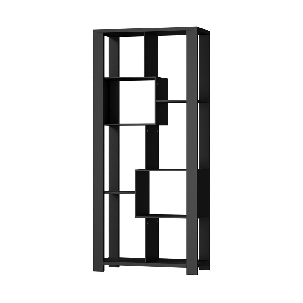 Oikiture Display Shelf Open Multi-tier Shelves Black-Display Shelf-PEROZ Accessories