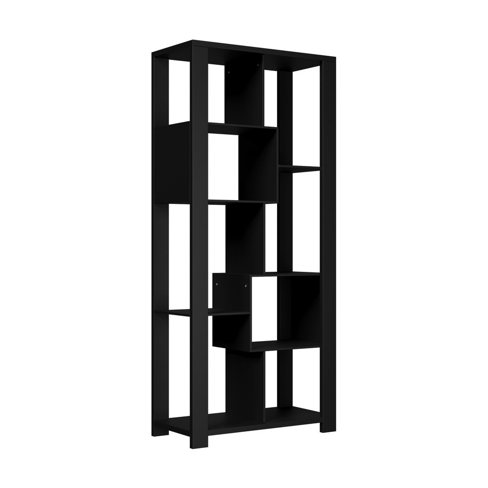 Oikiture Display Shelf Open Multi-tier Shelves Black-Display Shelf-PEROZ Accessories