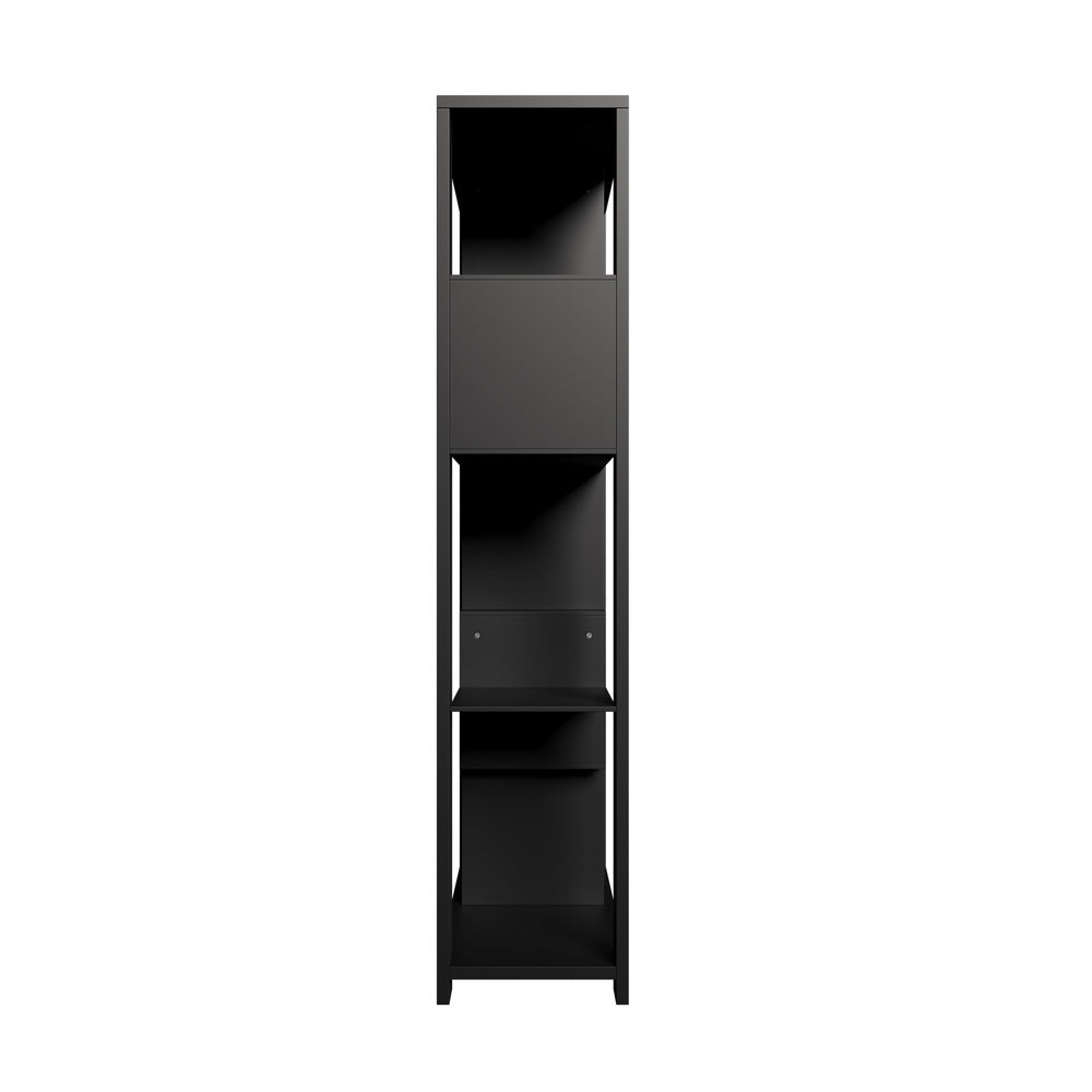 Oikiture Display Shelf Open Multi-tier Shelves Black-Display Shelf-PEROZ Accessories