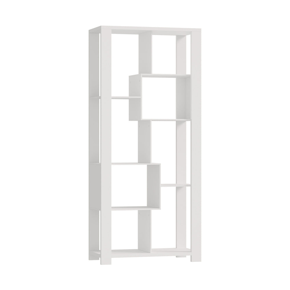 Oikiture Display Shelf Open Multi-tier Shelves White-Display Shelf-PEROZ Accessories
