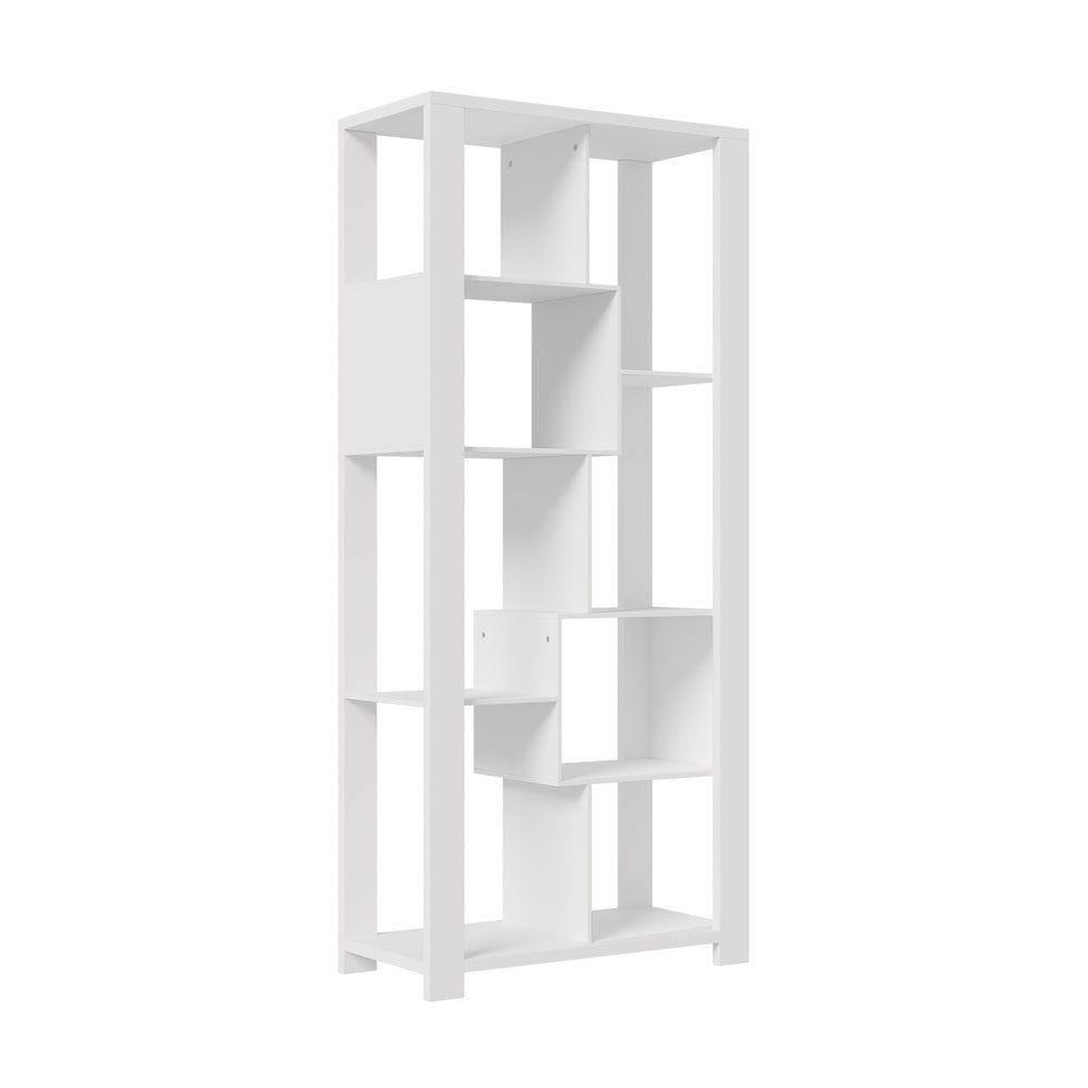 Oikiture Display Shelf Open Multi-tier Shelves White-Display Shelf-PEROZ Accessories