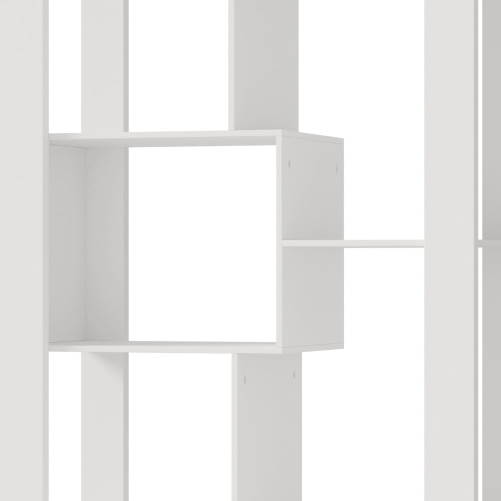 Oikiture Display Shelf Open Multi-tier Shelves White-Display Shelf-PEROZ Accessories