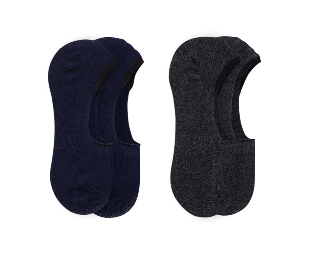 EVERAU Men Cotton Ankle Shallow Mouth Rogue Socks One Pair