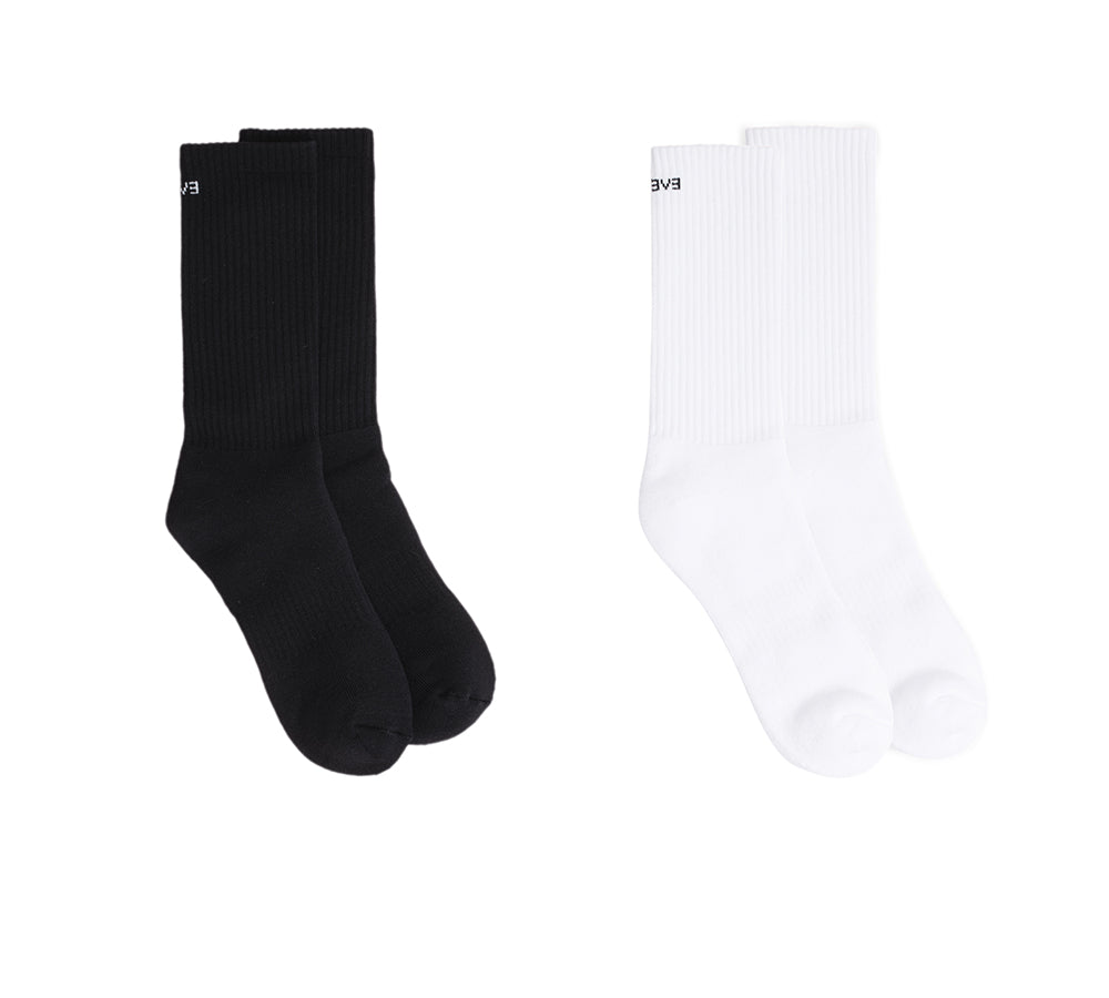 EVERAU Cotton Crew Mistone Socks One Pair