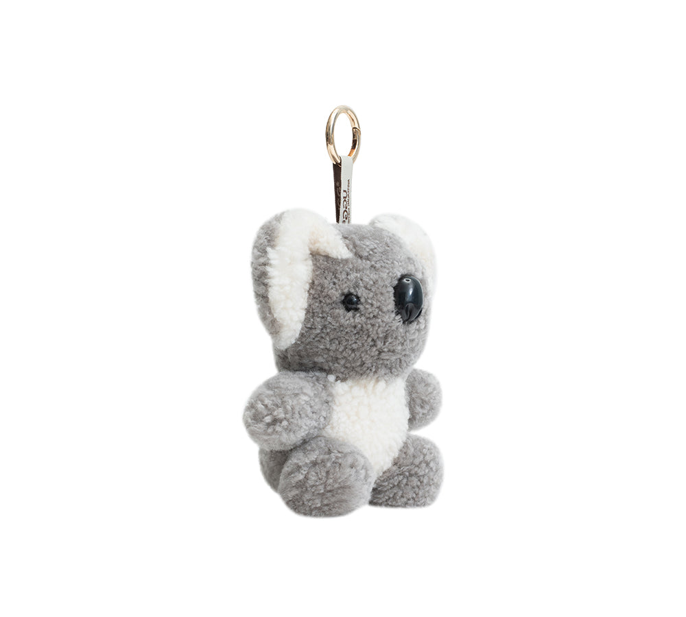 AUSTRALIAN SHEPHERD Cute Plush Koala Keyring Huggla