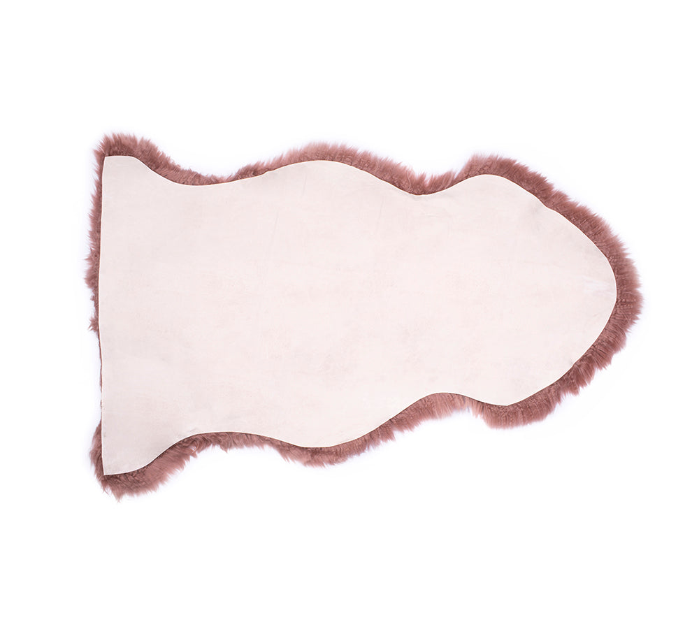 EVERAU Australian Lambskin Single Color Long Rugs 105cm