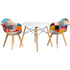 1 Artiss Dining Table and 2 Chairs Set DSW 90cm-Furniture > Dining > Dining Set-PEROZ Accessories